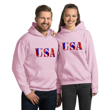 Load image into Gallery viewer, Patriotic USA Unisex Hoodie-D-n-R Design
