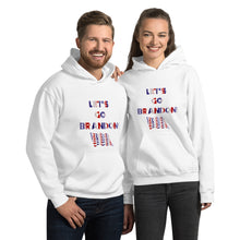 Load image into Gallery viewer, Let&#39;s Go Brandon RWB Unisex Trump Rally Hoodie-D-n-R Design
