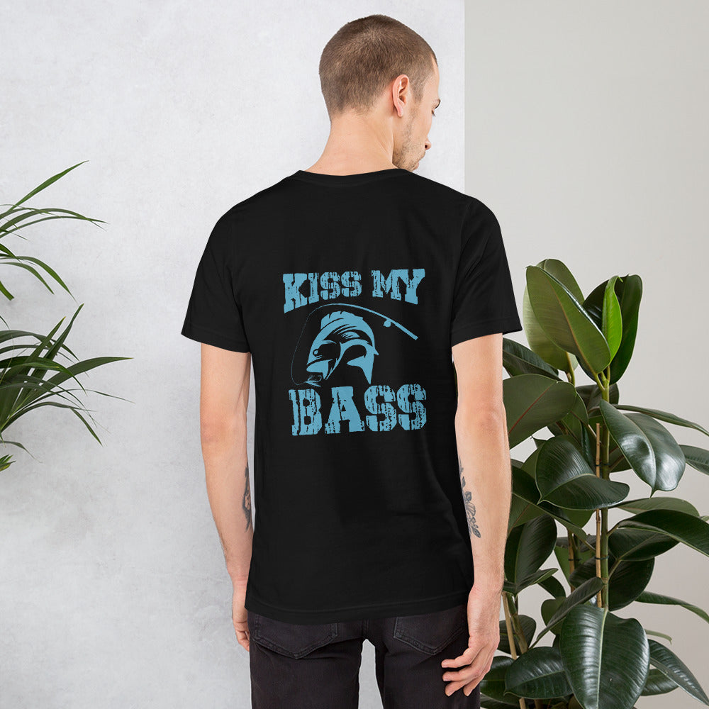 Kiss My Bass Short-sleeve unisex t-shirt-D-n-R Design