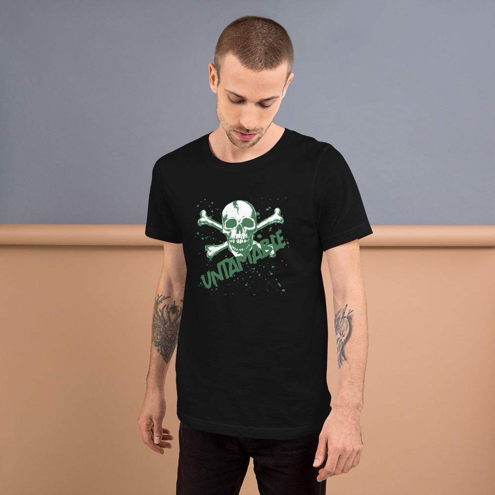 Untamable Skull Short-sleeve unisex t-shirt-D-n-R Design