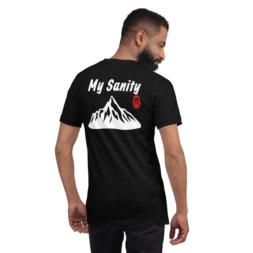 Short-Sleeve Unisex T-Shirt - Mountain Sanity-D-n-R Design