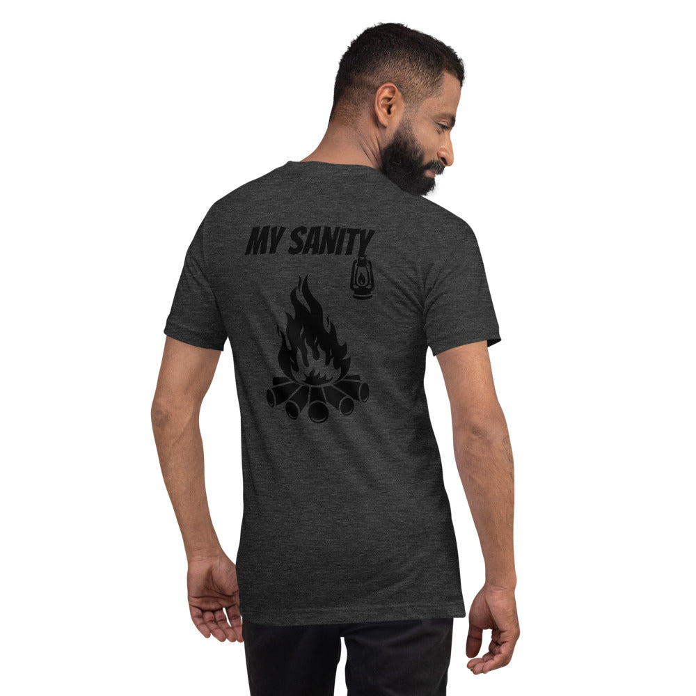 Short-Sleeve Unisex T-Shirt - Hiking Sanity-D-n-R Design