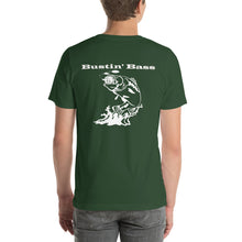 Load image into Gallery viewer, Short-Sleeve Unisex T-Shirt - Bass Fishing White-D-n-R Design
