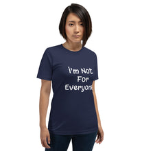 Load image into Gallery viewer, Short-Sleeve Unisex T-Shirt - Fun, Cute, N4 Everyone (wht)-D-n-R Design
