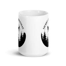 Load image into Gallery viewer, White glossy Christmas mug 15 oz- Silhouette 2-D-n-R Design
