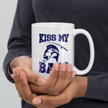 Load image into Gallery viewer, Kiss My Bass White glossy mug-D-n-R Design
