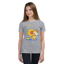 Load image into Gallery viewer, Youth Cute Girls Short Sleeve T-Shirt-D-n-R Design
